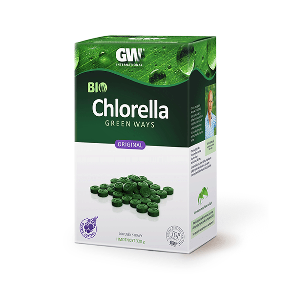 Chlorella Green Ways tablety BIO 330 g